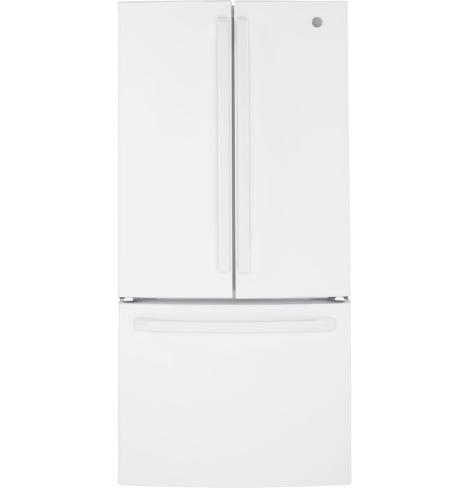 GE® ENERGY STAR® 18.6 Cu. Ft. Counter-Depth French-Door Refrigerator GWE19JGLWW - FAMSA Furniture (TX)
