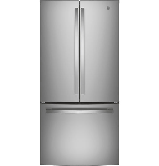GE® ENERGY STAR® 18.6 Cu. Ft. Counter-Depth French-Door Refrigerator GWE19JYLFS - FAMSA Furniture (TX)