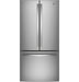 GE® ENERGY STAR® 18.6 Cu. Ft. Counter-Depth French-Door Refrigerator GWE19JYLFS - FAMSA Furniture (TX)