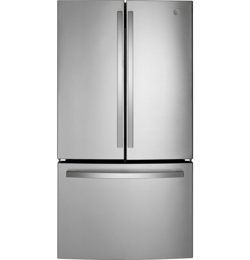 GE® ENERGY STAR® 21.9 Cu. Ft. Fingerprint Resistant Counter-Depth French-Door Refrigerator GWE22JYMFS - FAMSA Furniture (TX)