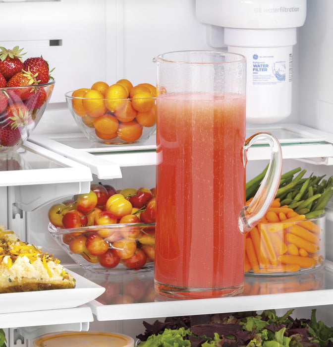 GE 17.5 Cu. Ft. Fingerprint Resistant Stainless Steel Counter-Depth French Door Refrigerator