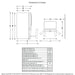 GE ENERGY STAR 22.1 Cu. Ft. Counter-Depth Fingerprint Resistant French-Door Refrigerator GYE22GYNFS - FAMSA Furniture (TX)