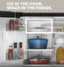 GE ENERGY STAR 22.1 Cu. Ft. Counter-Depth Fingerprint Resistant French-Door Refrigerator GYE22GYNFS - FAMSA Furniture (TX)