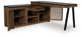Kallari Credenza with Desk Return - FAMSA Furniture (TX)