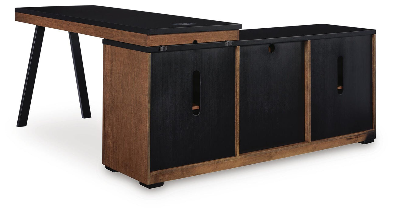 Kallari Credenza with Desk Return - FAMSA Furniture (TX)