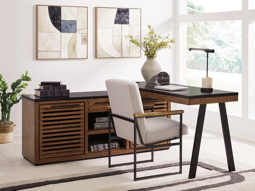 Kallari Credenza with Desk Return - FAMSA Furniture (TX)