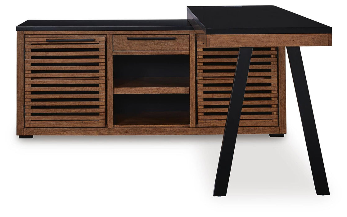 Kallari Credenza with Desk Return - FAMSA Furniture (TX)