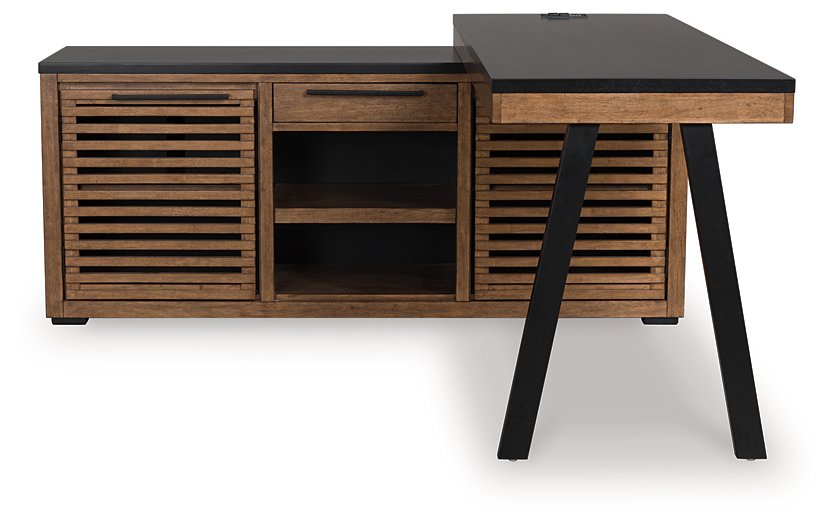Kallari Credenza with Desk Return - FAMSA Furniture (TX)