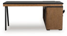 Kallari Credenza with Desk Return - FAMSA Furniture (TX)