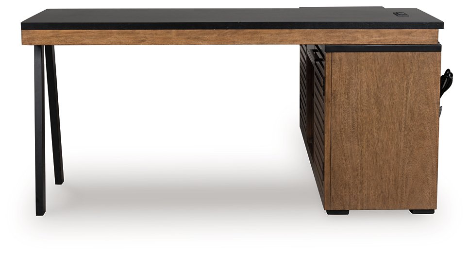 Kallari Credenza with Desk Return - FAMSA Furniture (TX)
