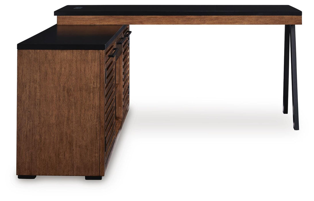 Kallari Credenza with Desk Return - FAMSA Furniture (TX)
