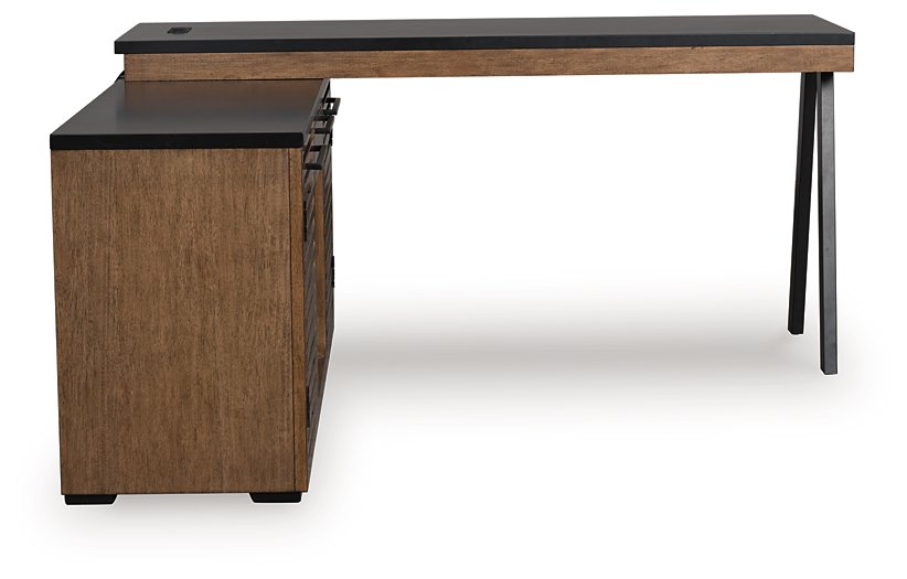 Kallari Credenza with Desk Return - FAMSA Furniture (TX)