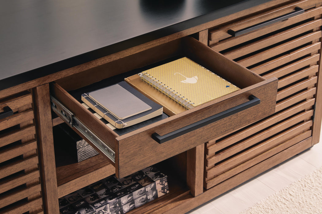 Kallari Credenza with Desk Return - FAMSA Furniture (TX)