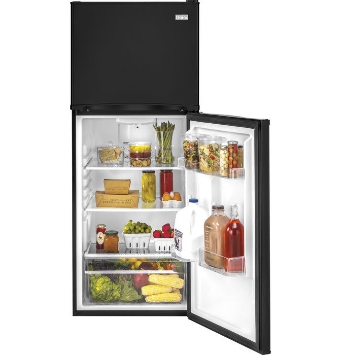 9.8 Cu. Ft. Top Freezer Refrigerator HA10TG21SB - FAMSA Furniture (TX)