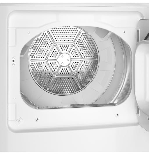Hotpoint® 6.2 cu. ft. Capacity Gas Dryer with Up To 120 ft. Venting and Shallow Depth HTX26GASWWW - FAMSA Furniture (TX)