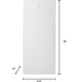 Hotpoint® 13 Cu. Ft. Frost-Free Upright Freezer HUF13STRWW - FAMSA Furniture (TX)