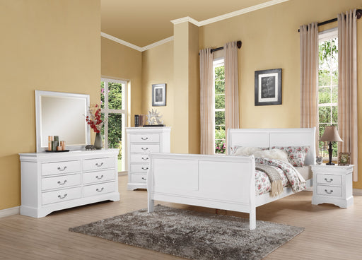 Louis Philippe III Queen Bed - Image 7