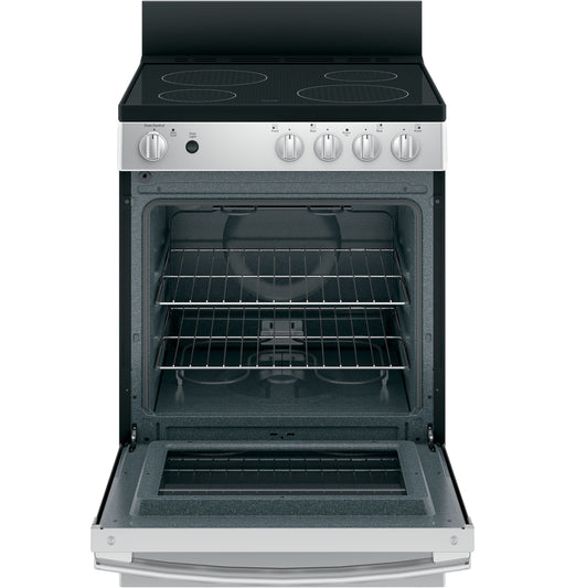 ENERGY STAR® 24" Free-Standing/Slide-in Front Control Range with Steam Clean and Large Window JAS640RMSS JAS640RMSS - FAMSA Furniture (TX)