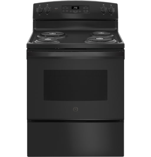GE® ENERGY STAR® 30" Free-Standing Self-Clean Electric Range JB256DMBB - FAMSA Furniture (TX)