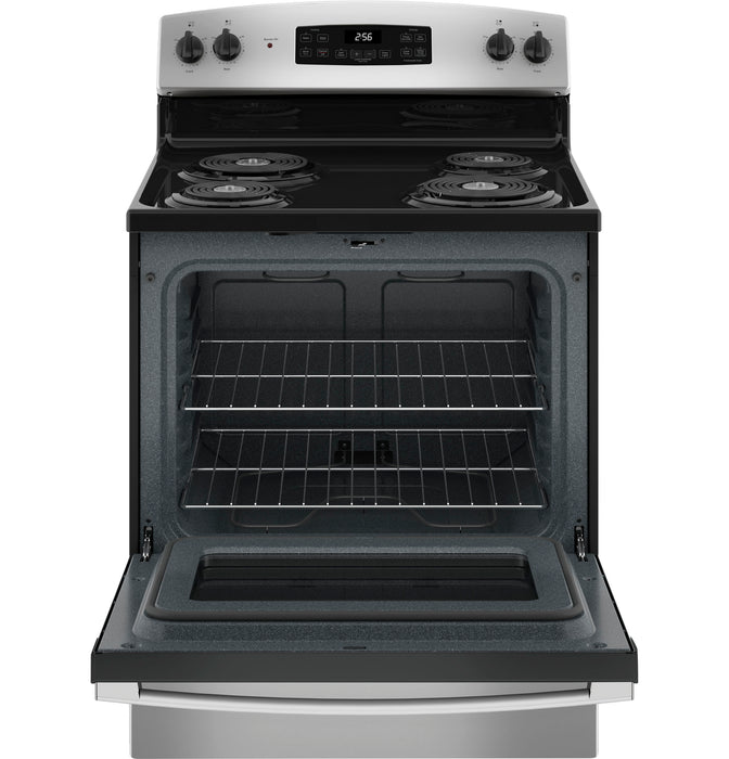 GE 30" Stainless Steel Freestanding Electric Range