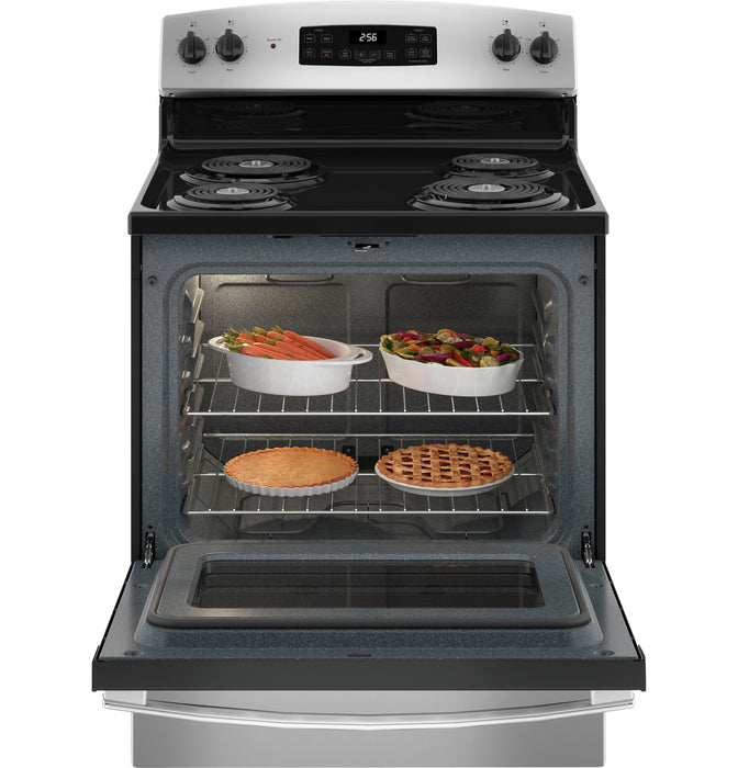 GE 30" Stainless Steel Freestanding Electric Range