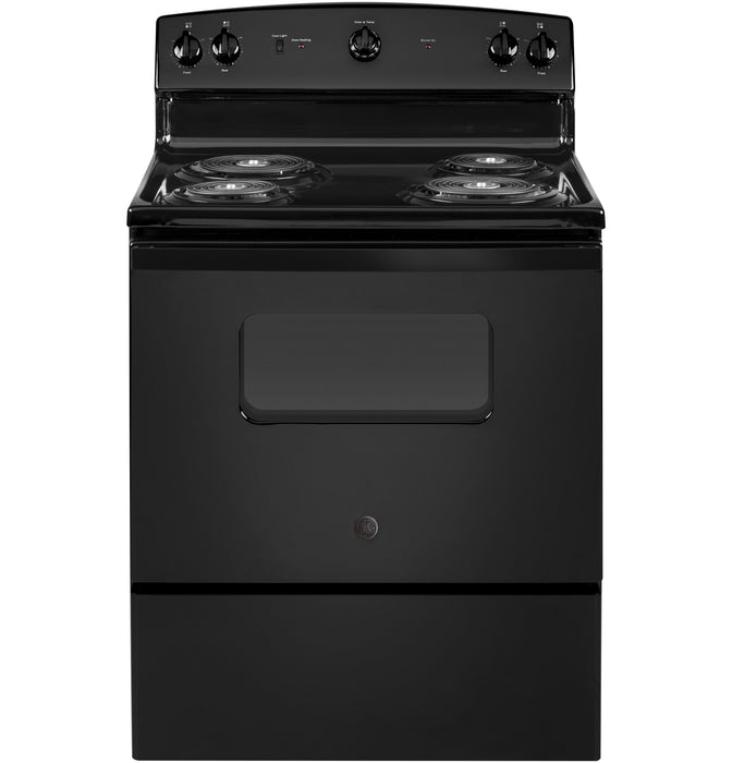 GE® ENERGY STAR® 30" Free-Standing Electric Range JBS160DMBB