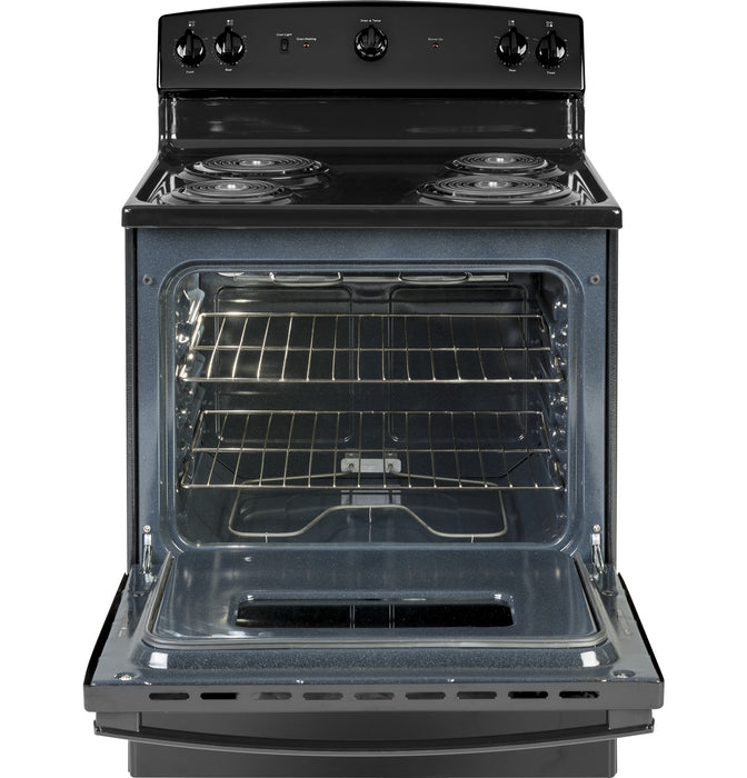 GE® ENERGY STAR® 30" Free-Standing Electric Range JBS160DMBB