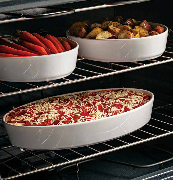 GE® ENERGY STAR® 30" Free-Standing Electric Range JBS160DMBB