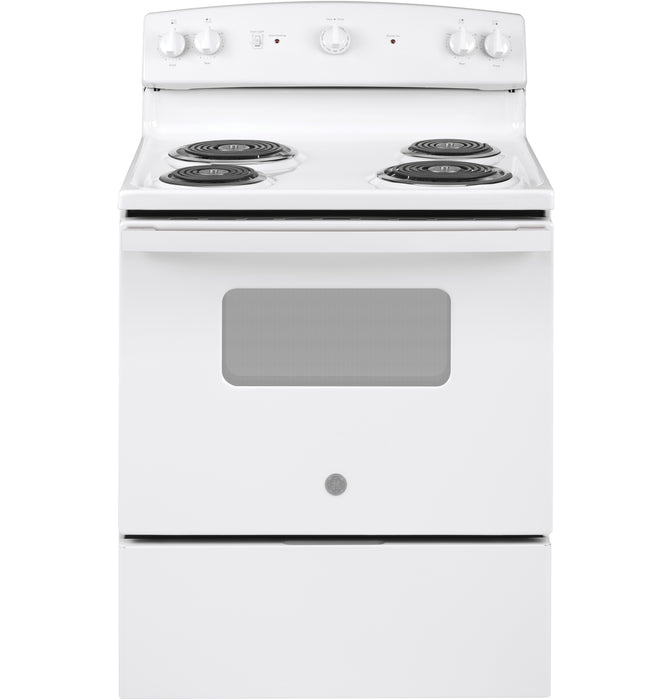 GE® ENERGY STAR® 30" Free-Standing Electric Range JBS160DMWW