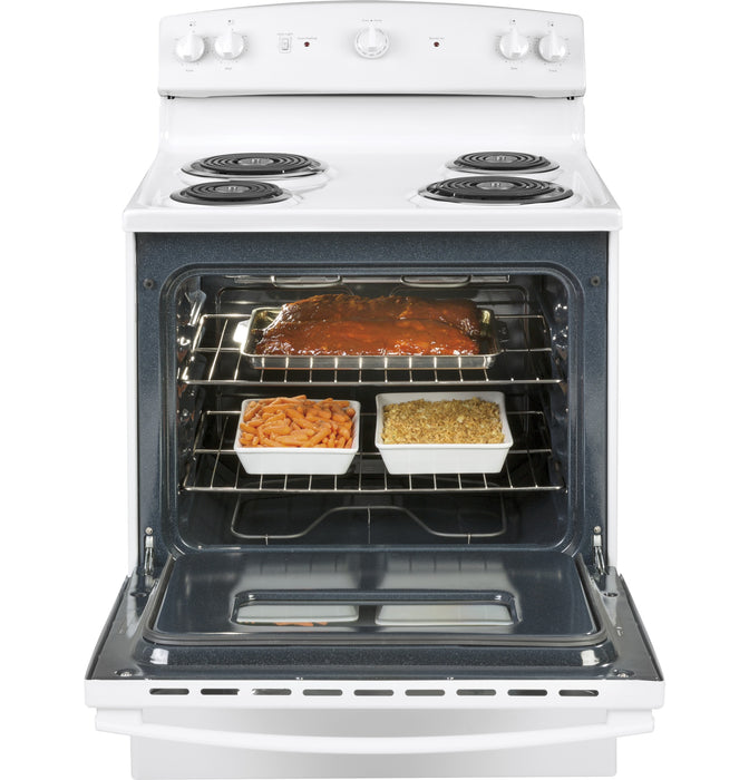 GE® ENERGY STAR® 30" Free-Standing Electric Range JBS160DMWW