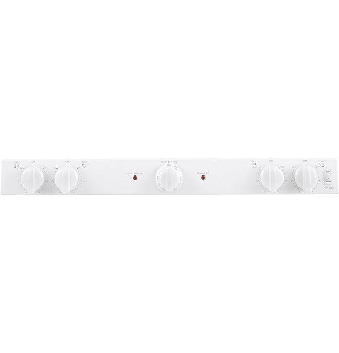 GE® ENERGY STAR® 30" Free-Standing Electric Range JBS460DMWW