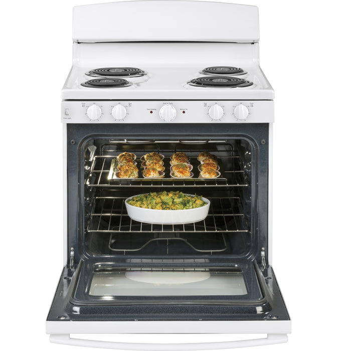GE® ENERGY STAR® 30" Free-Standing Electric Range JBS460DMWW