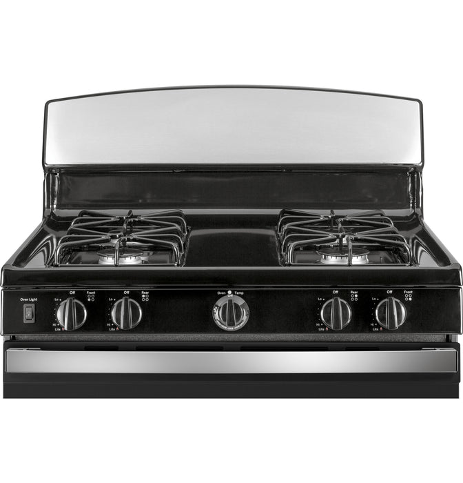 GE® 30" Free-Standing Gas Range JGBS30RETSS