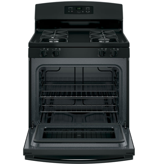 GE® 30" Free-Standing Gas Range JGBS60DEKBB - FAMSA Furniture (TX)