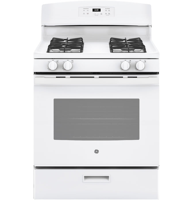 GE® 30" Free-Standing Gas Range JGBS60DEKWW - FAMSA Furniture (TX)