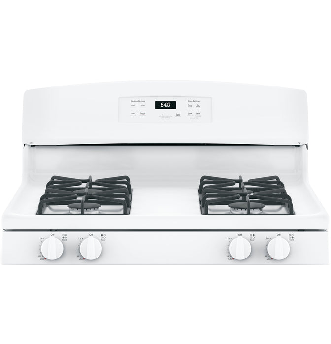 GE® 30" Free-Standing Gas Range JGBS60DEKWW - FAMSA Furniture (TX)