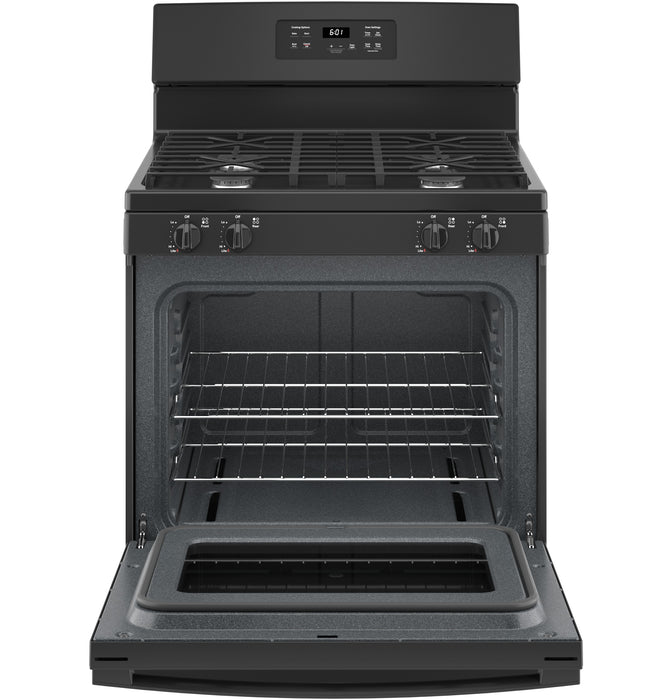 GE® 30" Free-Standing Gas Range JGBS61DPBB