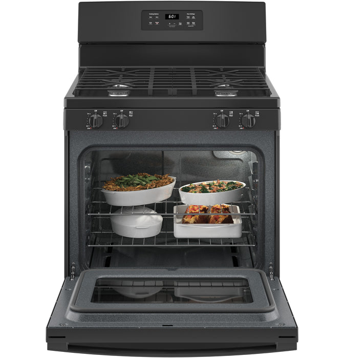 GE® 30" Free-Standing Gas Range JGBS61DPBB