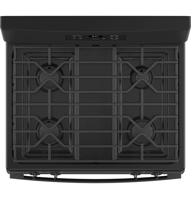 GE® 30" Free-Standing Gas Range JGBS61DPBB