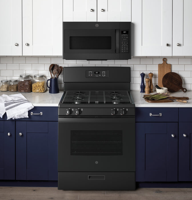 GE® 30" Free-Standing Gas Range JGBS61DPBB