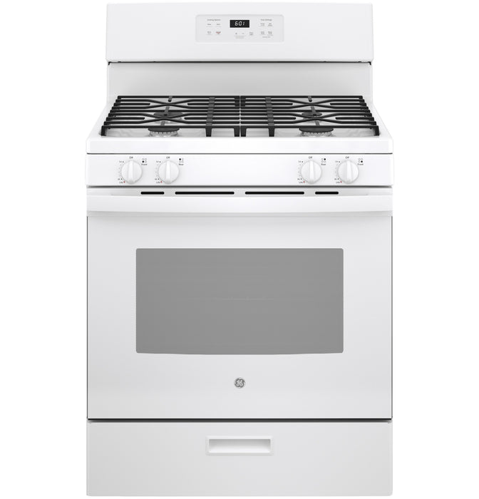 GE® 30" Free-Standing Gas Range JGBS61DPWW
