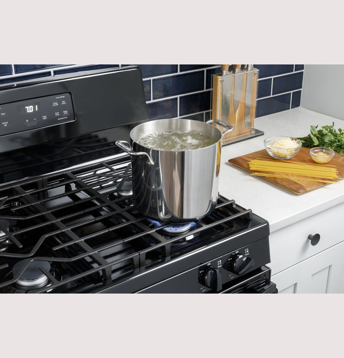 GE® 30" Free-Standing Gas Range JGBS61DPWW