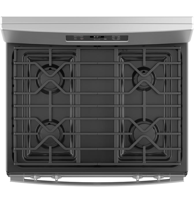 GE 30" Free-Standing Gas Range JGBS61RPSS - FAMSA Furniture (TX)