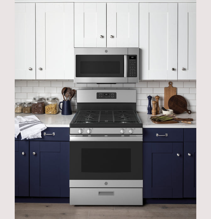 GE 30" Free-Standing Gas Range JGBS61RPSS - FAMSA Furniture (TX)