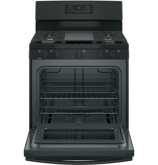 GE® 30" Free-Standing Gas Range JGBS66DEKBB - FAMSA Furniture (TX)