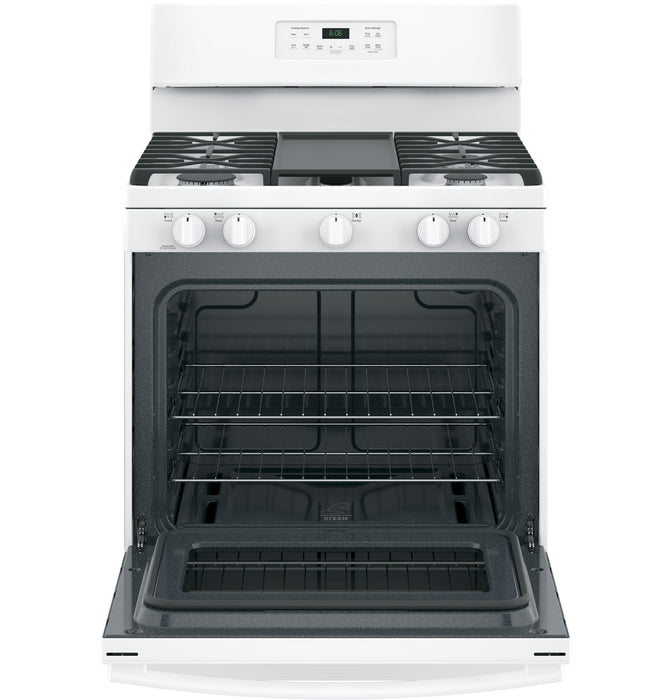 GE® 30" Free-Standing Gas Range JGBS66DEKWW