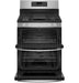 GE 30" Free-Standing Gas Double Oven Convection Range JGBS86SPSS - FAMSA Furniture (TX)