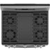GE 30" Free-Standing Gas Double Oven Convection Range JGBS86SPSS - FAMSA Furniture (TX)