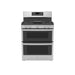 GE 30" Free-Standing Gas Double Oven Convection Range JGBS86SPSS - FAMSA Furniture (TX)