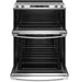 GE 30" Slide-In Electric Convection Double Oven Range JSS86SPSS - FAMSA Furniture (TX)